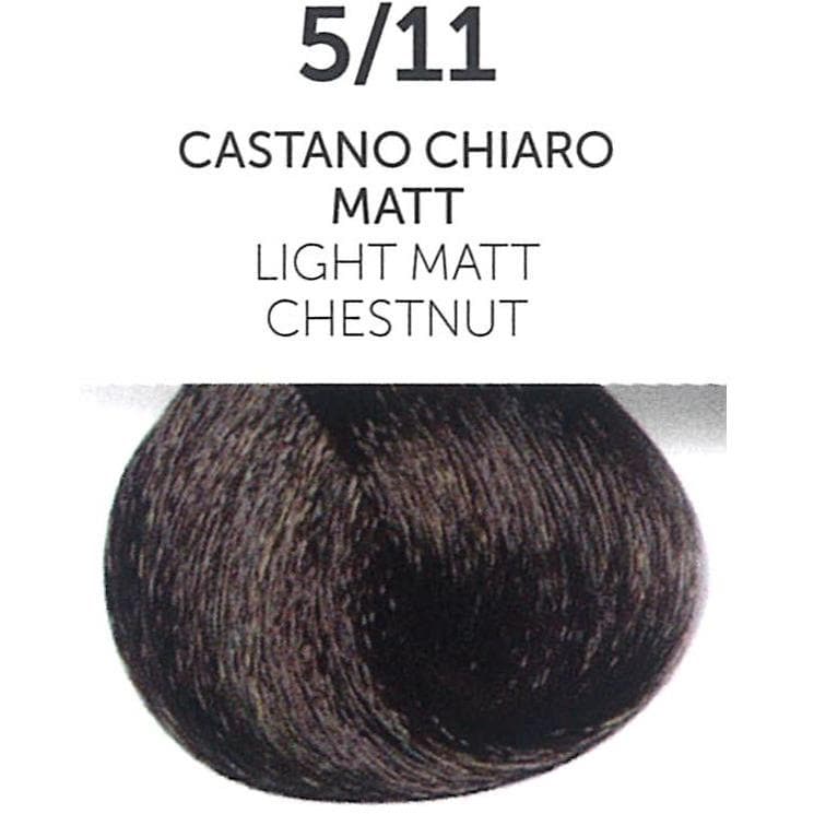 5/11 Light matt chestnut | Permanent Hair Color | Perlacolor