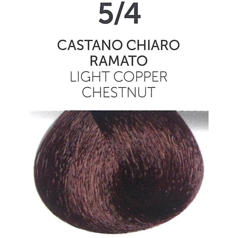 5/4 Light copper chestnut | Permanent Hair Color | Perlacolor