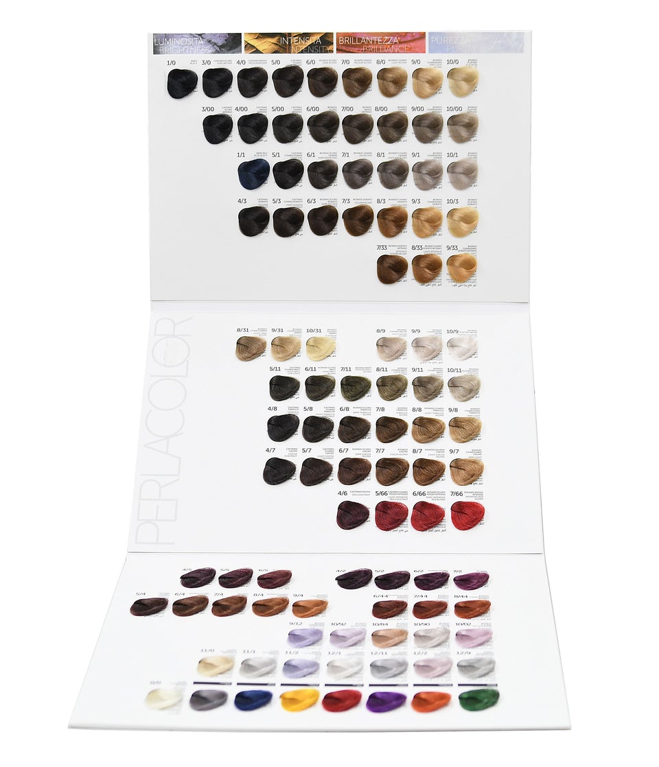 PerlaColor Swatch Chart Small