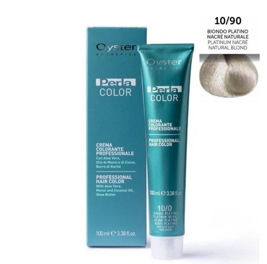 10/90 PLATINUM NACRE NATURAL BLOND | Permanent Hair Color | Perlacolor