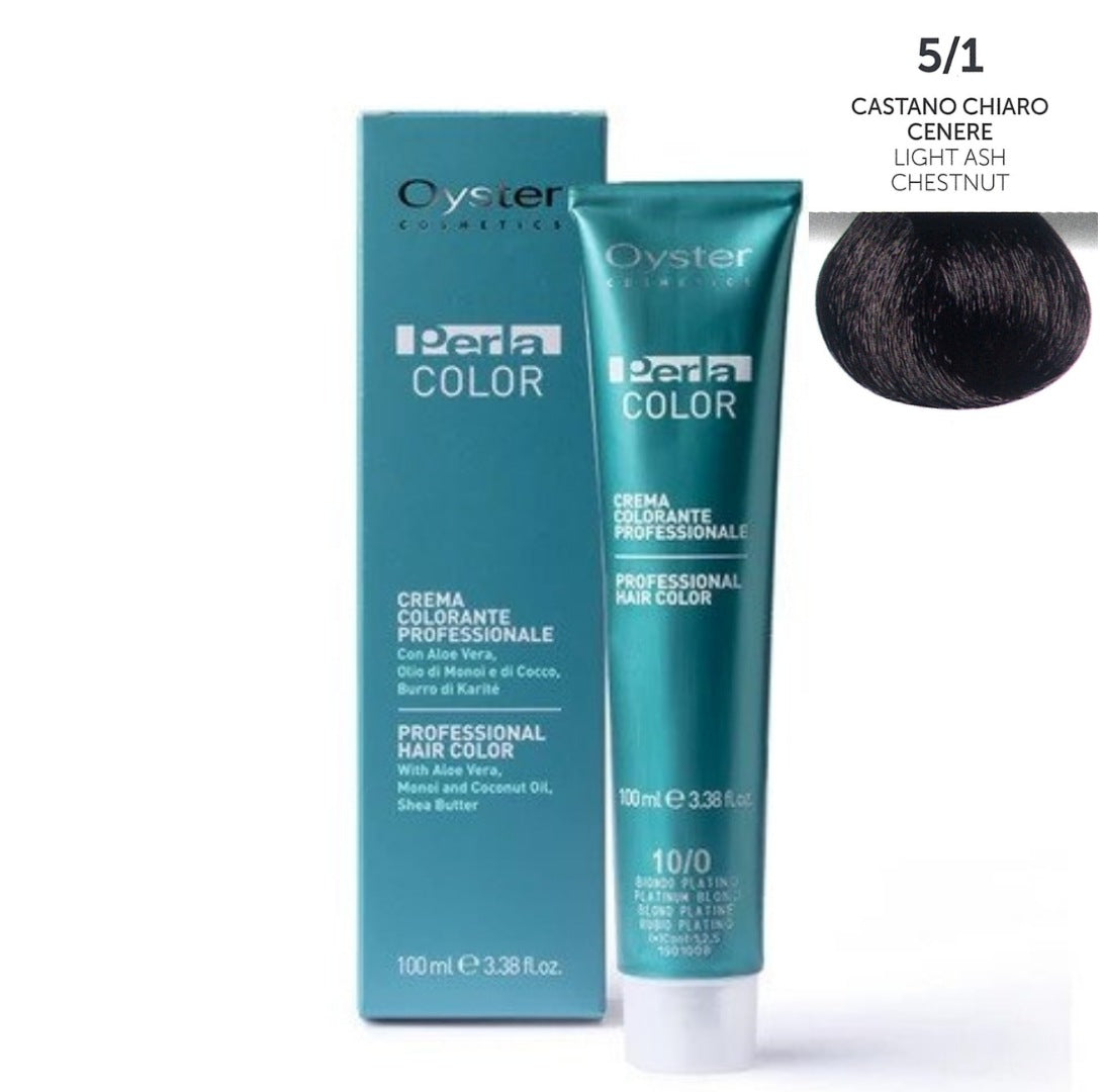 5/1 Light ash chestnut | Permanent Hair Color | Perlacolor – Salon Pro